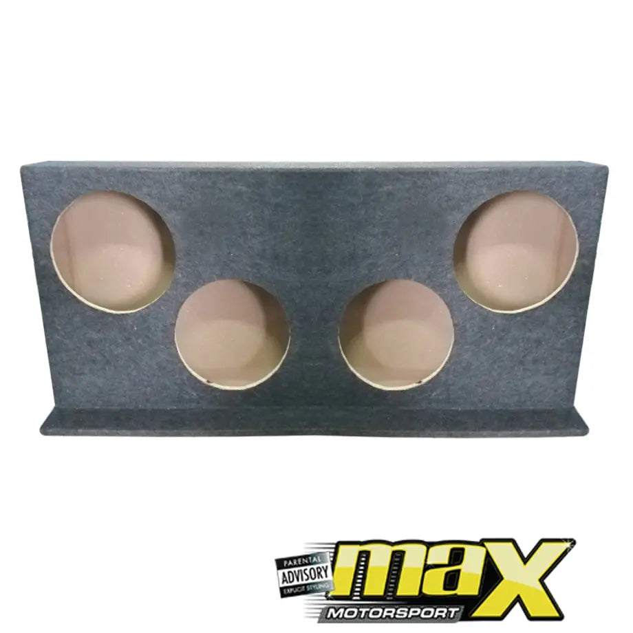 12 Inch Toyota Quantum Quad Subwoofer Enclouser Box maxmotorsports