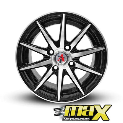 13 Inch Mag Wheel - MX121 Wheels - 4x100 PCD Max Motorsport