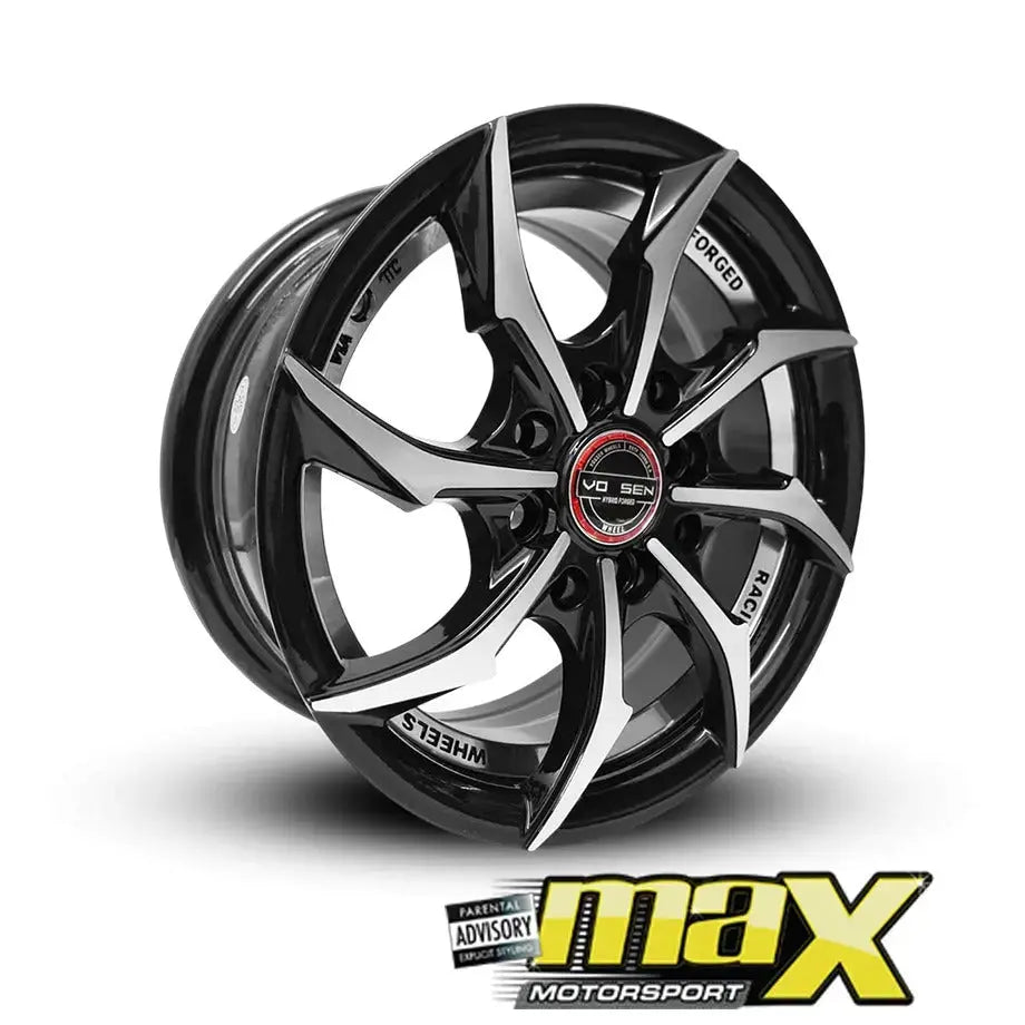 13 Inch Mag Wheel - MXFS03 VSN Wheel - (4x100/114.3 PCD) Max Motorsport