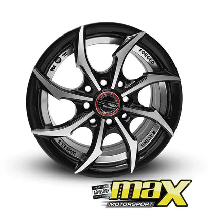 13 Inch Mag Wheel - MXFS03 VSN Wheel - (4x100/114.3 PCD) Max Motorsport