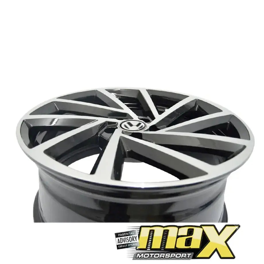 14 Inch Mag Wheel - MX3141 Golf 7.5 R Style Wheel - 5x100 PCD maxmotorsports