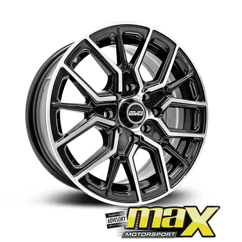 14 Inch Mag Wheel - MX423 Wheel - (4x100/114.3 PCD) Max Motorsport