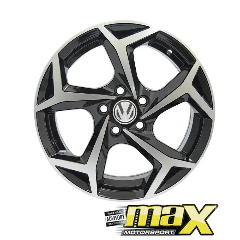 14 Inch Mag Wheel - MX5077 Polo R-Line Style - (5x100 PCD) – Max Motorsport