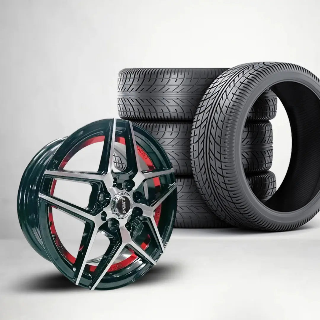 14 Inch Mag Wheel - MX149-14 Wheel & Tyre Combo - 4x100/114.3 PCD – Max ...