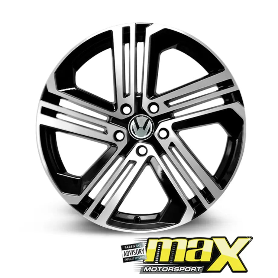 14 Inch Mag Wheel -  MX2416 Golf R400 Style Wheel 5x100 PCD Max Motorsport