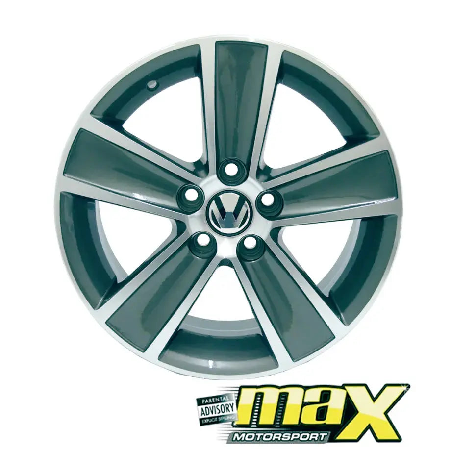 14 Inch Mag Wheel - MX283 Cross Polo Style Wheels - 5x100 PCD Max Motorsport