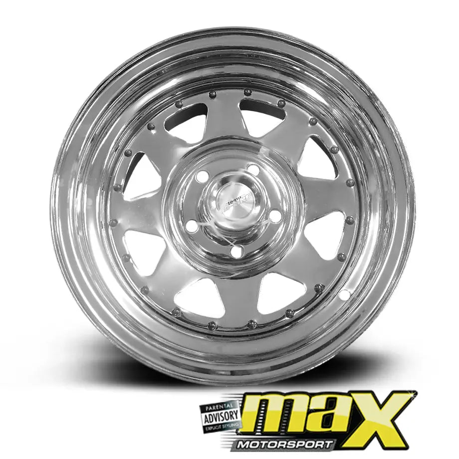 14 Inch Mag Wheel - MX8237-07 Modular Wheels (5x114.3 PCD) Max Motorsport