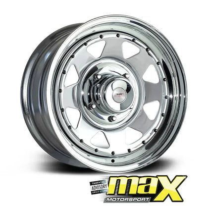 14 Inch Mag Wheel - MX8237-07 Modular Wheels (5x114.3 PCD) Max Motorsport