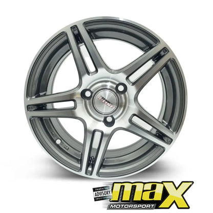 14 Inch Mag Wheel - MX8240 Kwid Wheels - 3x100 PCD Max Motorsport