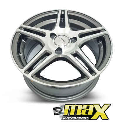 14 Inch Mag Wheel - MX8240 Kwid Wheels - 3x100 PCD Max Motorsport