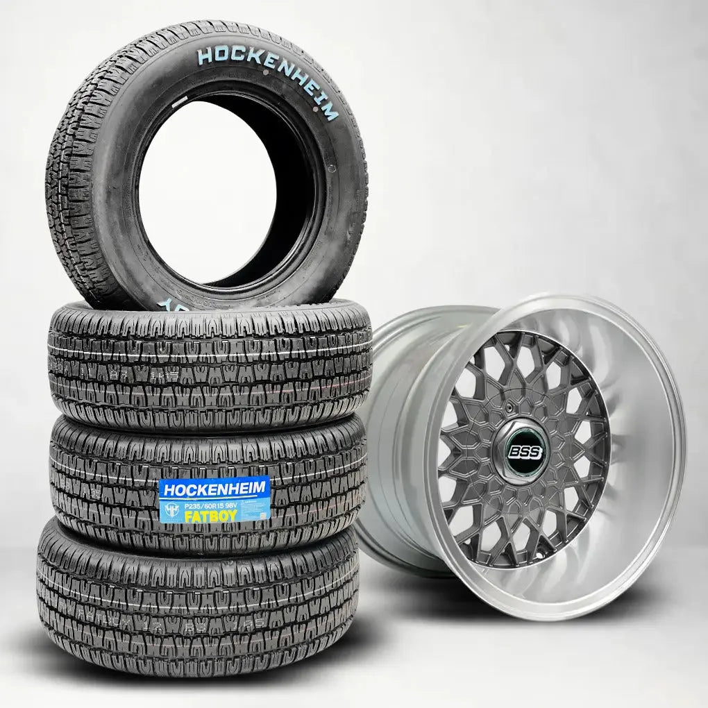 15 Inch - 10J BSS MX186-GM Bakkie Wheel & Tyre Combo (6x139.7 PCD) Max Motorsport