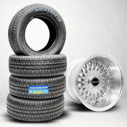 15 Inch - 10J Eagle MX1019-S Bakkie Wheel & Tyre Combo (6x139.7 PCD) Max Motorsport