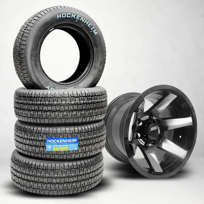 15 Inch - 10J MX6252 Bakkie Wheel & Tyre Combo (6x139.7 PCD) Max Motorsport