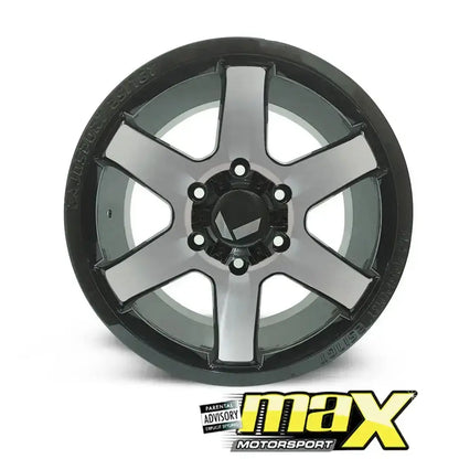 15 Inch - 10J MX6252 Bakkie Wheel & Tyre Combo (6x139.7 PCD) Max Motorsport