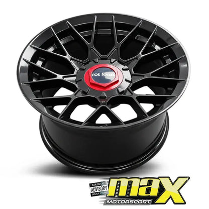 15 Inch MX1025-GB Rotform Concave Wheel - (4x100 / 5x100 PCD) Max Motorsport