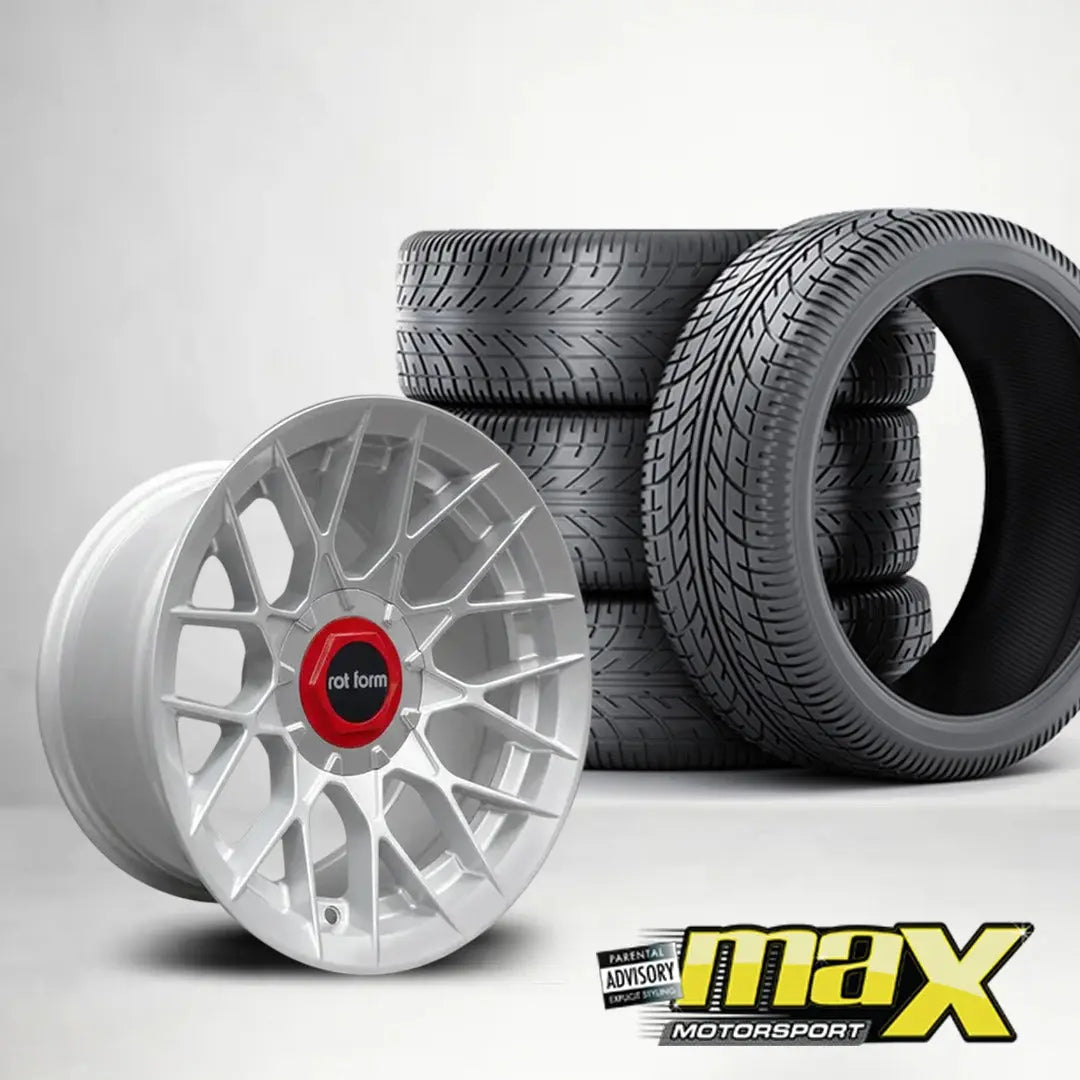 15 Inch MX1025-S Rotform Concave Wheel - (4x100 / 5x100 PCD) Max Motorsport