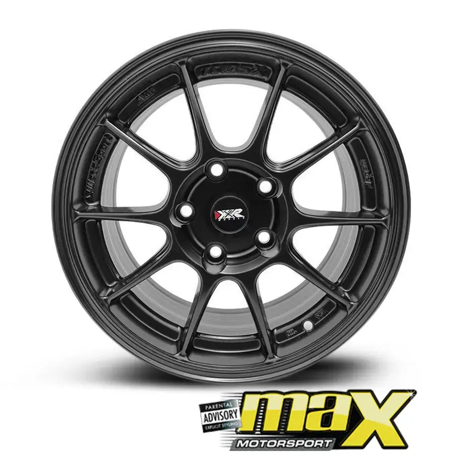 15 Inch - MX105 XXR Style Wheel & Tyre Combo - 5x114.3 PCD Max Motorsport