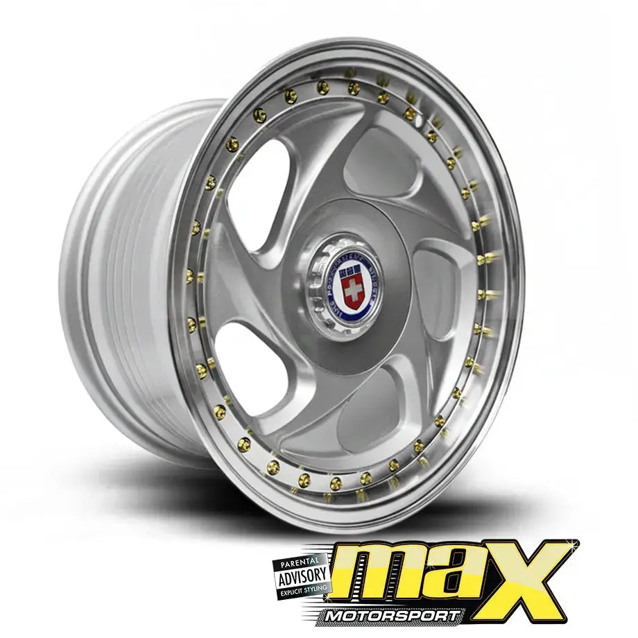 15 Inch MX115-C HR.E Blade Style Wheel & Tyre Combo - (4x100 / 5x100 PCD) Max Motorsport