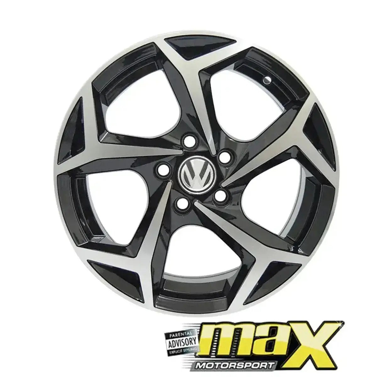 15 Inch MX1392 Polo R-Line Style Wheel & Tyre Combo (4x100 PCD) Max Motorsport