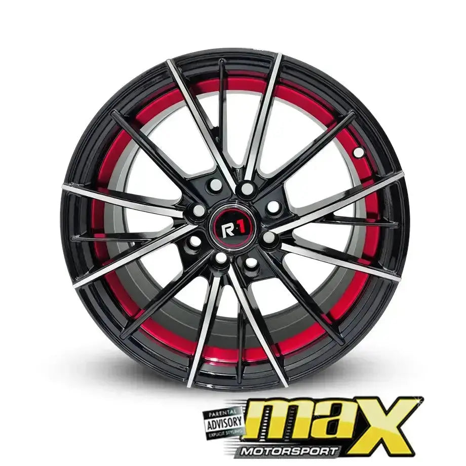 15 Inch MX244-RD Wheels Wheel & Tyre Combo - (4x100/ 4x114.3 PCD) Max Motorsport