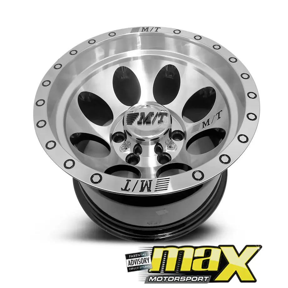15 Inch Mag Wheel 10J MXQC812 Bakkie Wheel (6x139.7 PCD) Max Motorsport