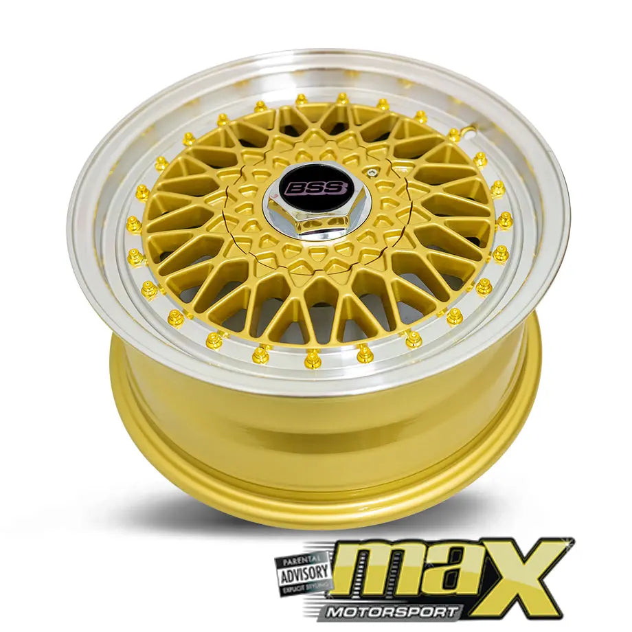 15 Inch Mag Wheel - MX032-5 BSS Style Wheels (4x100/ 4x114.3 PCD) Max Motorsport