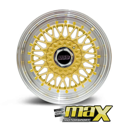 15 Inch Mag Wheel - MX032-5 BSS Style Wheels (4x100/ 4x114.3 PCD) Max Motorsport