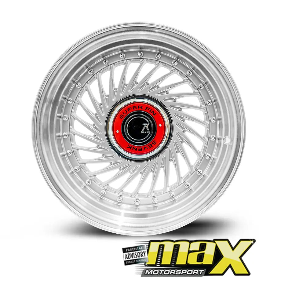 15 Inch Mag Wheel - MX1213-A SevenK Twist Wheel (4x100 / 4x114.3 PCD) Max Motorsport