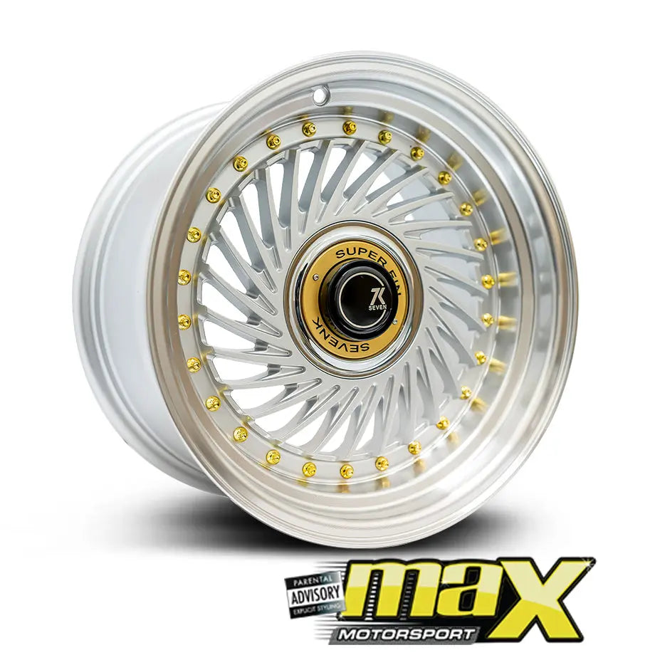 Mag Wheel Pattern 15 Inch Mag Wheel - MX1213-C SevenK Twist Wheel (4x100 / 5x100 PCD ...