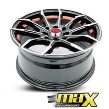 Load image into Gallery viewer, 15 Inch Mag Wheel - MX1280 Wheel (4x100/114.3 PCD) Max Motorsport

