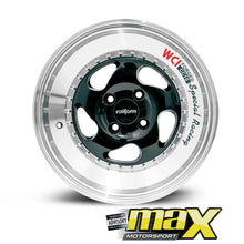Load image into Gallery viewer, 15 Inch Mag Wheel - MX5110 RF Wheel (4x100 PCD) Max Motorsport
