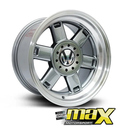 15 Inch Mag Wheel - MX5205 VeloCiti Wheel (4x100/4x114.3 PCD) Max Motorsport