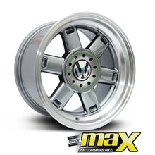 Load image into Gallery viewer, 15 Inch Mag Wheel - MX5205 VeloCiti Wheel (4x100/4x114.3 PCD) Max Motorsport
