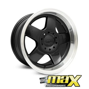 15 Inch Mag Wheel - MX5709 Wheel (4x100 / 108 PCD) Max Motorsport