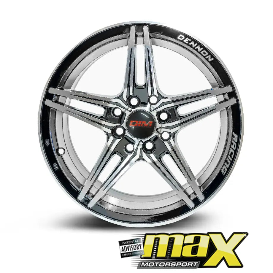 15 Inch Mag Wheel - MX622 Wheel (4x100/114.3 PCD) – Max Motorsport