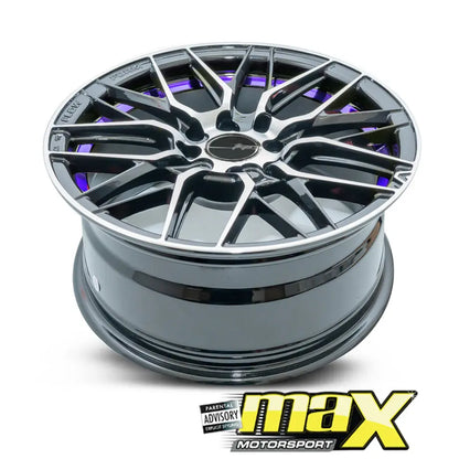 15 Inch Mag Wheel - MX687 Wheel (4x100/114.3 PCD) Max Motorsport