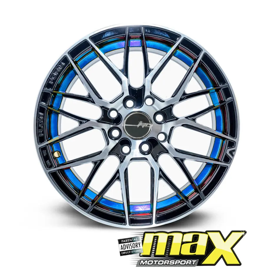 15 Inch Mag Wheel - MX687 Wheel (4x100/114.3 PCD) – Max Motorsport