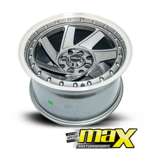 Load image into Gallery viewer, 15 Inch Mag Wheel - MX726 RF Twist Wheel (4x100/114.3 PCD) Max Motorsport
