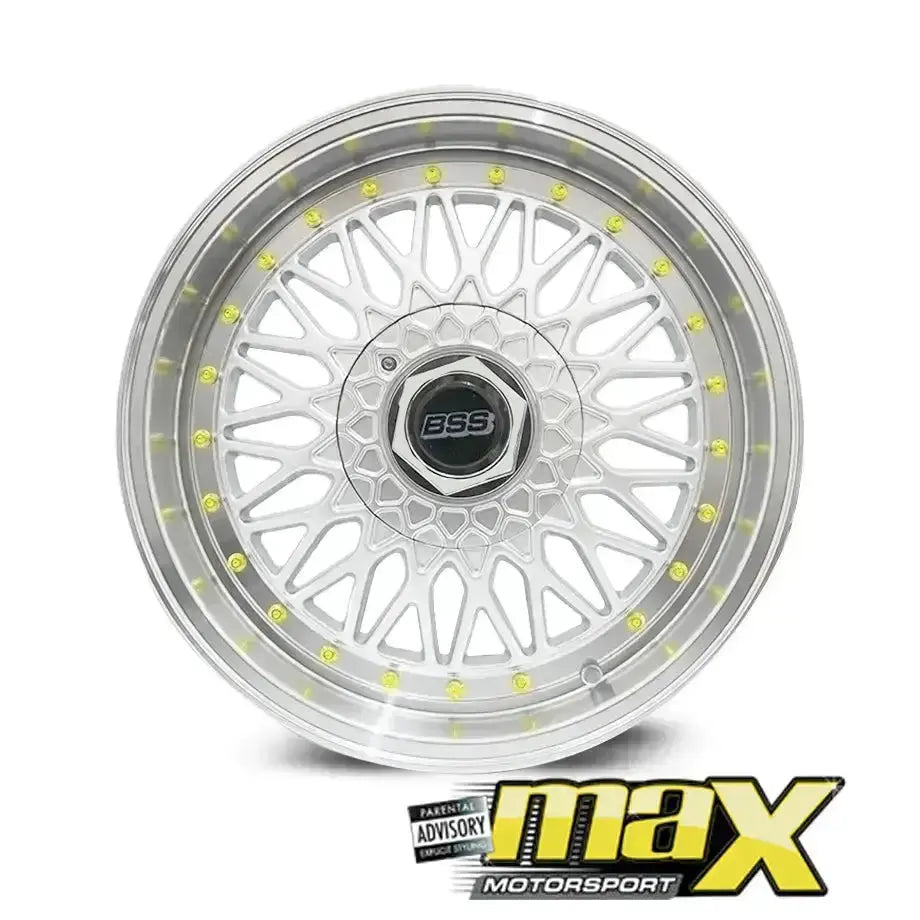 15 Inch Mag Wheel - MX8013 BSS Style Wheels (4x100/ 5x100 PCD) Max Motorsport