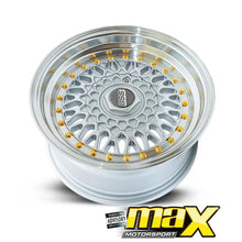 Load image into Gallery viewer, 15 Inch Mag Wheel - MX8013 BSS Style Wheels (4x100/ 5x100 PCD) Max Motorsport
