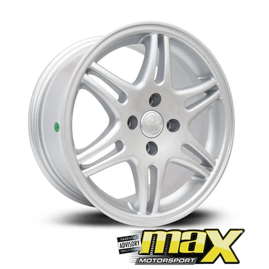 15 Inch Mag Wheel – MX7202 Toyota Twinspoke RSI Wheels - 4x100 PCD ...