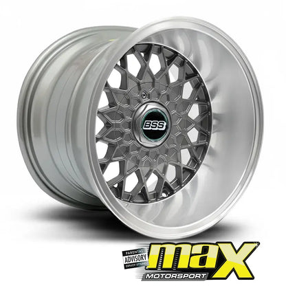 15 Inch Mag Wheel - 10J BSS MX186-GM Bakkie Wheel (6x139.7 PCD) Max Motorsport