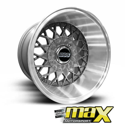 15 Inch Mag Wheel - 10J BSS MX186-GM Bakkie Wheel (6x139.7 PCD) Max Motorsport