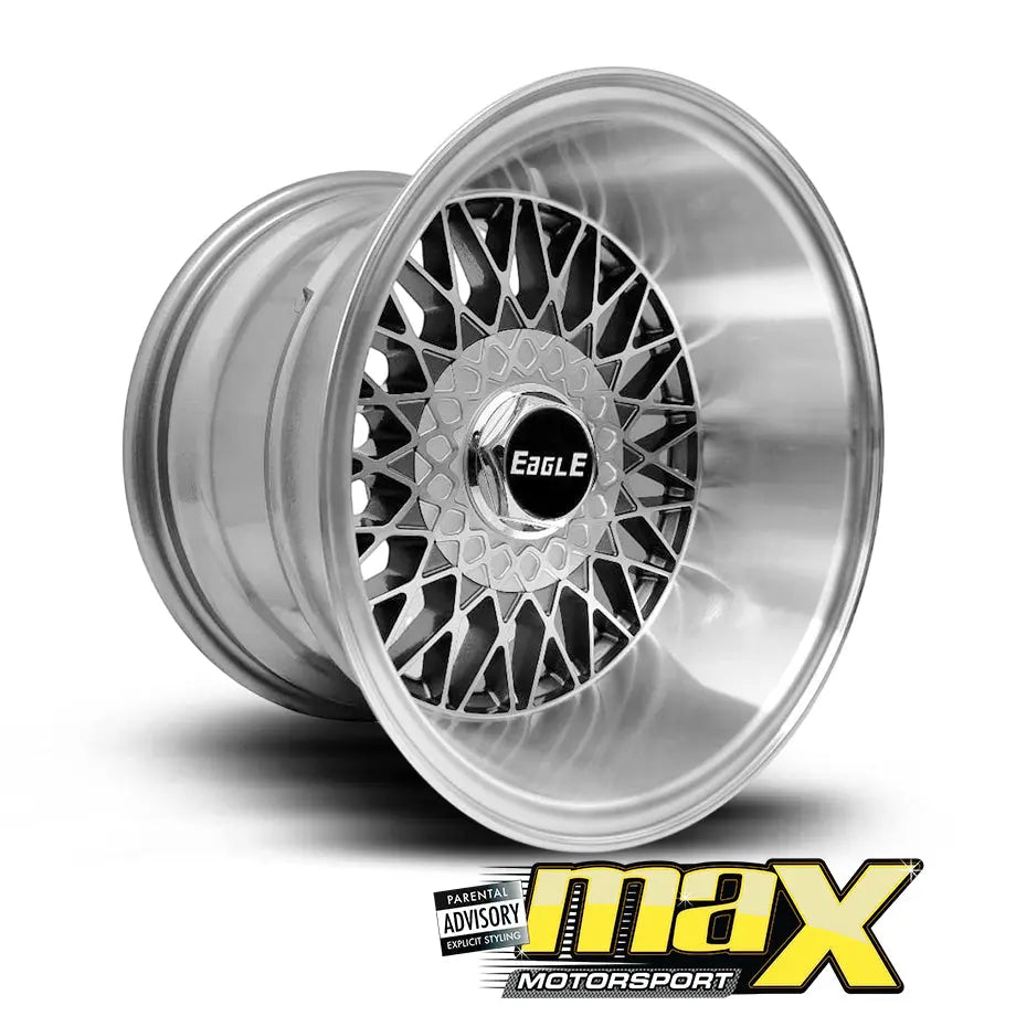 15 Inch Mag Wheel - 10J Eagle MX1019-GM Bakkie Wheel (6x139.7 PCD) Max Motorsport
