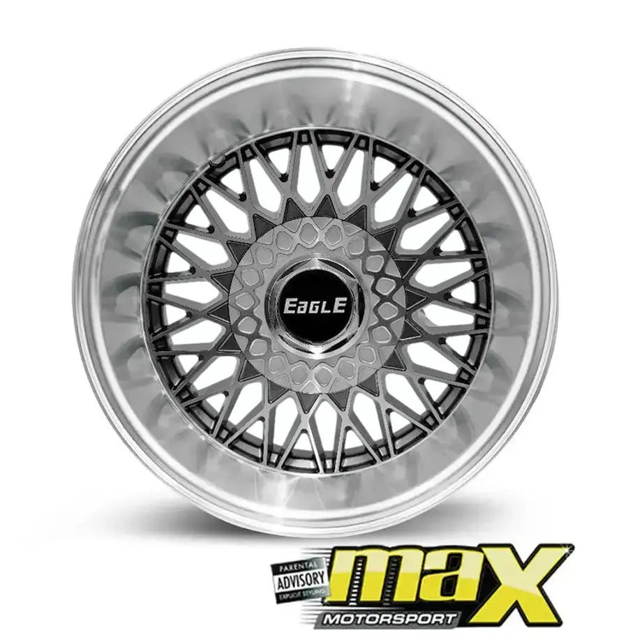 15 Inch Mag Wheel - 10J Eagle MX1019-GM Bakkie Wheel (6x139.7 PCD) Max Motorsport