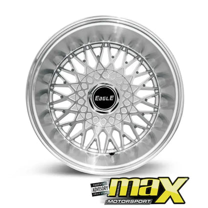 15 Inch Mag Wheel - 10J Eagle MX186-S Bakkie Wheel (6x139.7 PCD) Max Motorsport