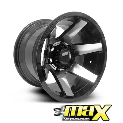 15 Inch Mag Wheel - 10J MX6252 Bakkie Wheel (6x139.7 PCD) Max Motorsport