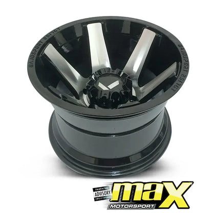 15 Inch Mag Wheel - 10J MX6252 Bakkie Wheel (6x139.7 PCD) Max Motorsport