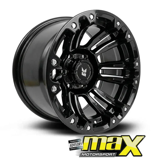 15 Inch Mag Wheel - 10J MXE053 Bakkie Wheel (6x139.7 PCD) Max Motorsport