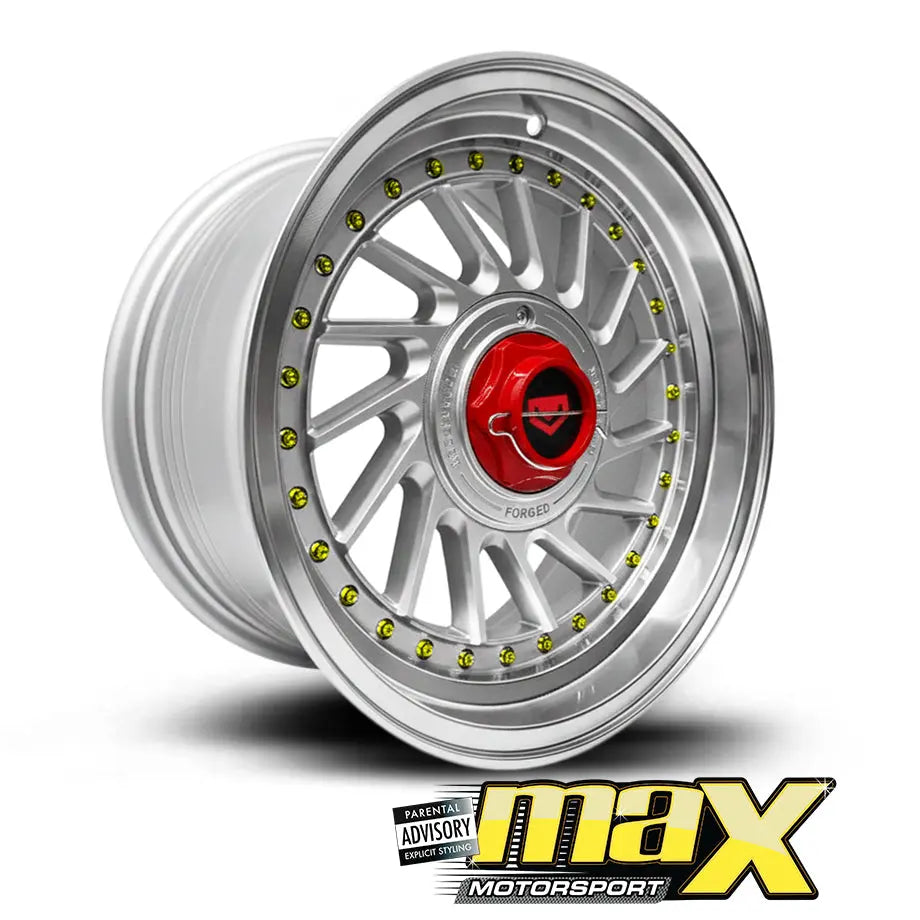15 Inch Mag Wheel - MX113-D VSN Twist Wheel (4x100 / 5x100 PCD) Max Motorsport